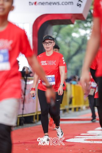 Race photo from ONE RUN 10K 2025