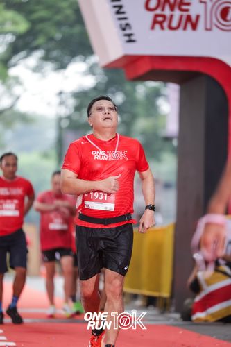 Race photo from ONE RUN 10K 2025