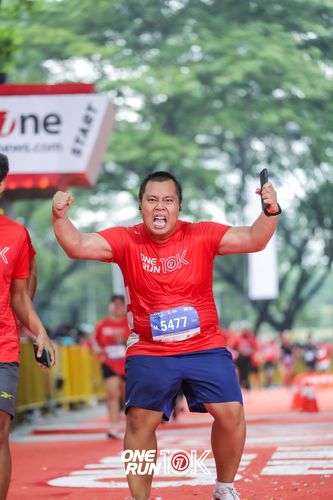 Race photo from ONE RUN 10K 2025