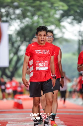 Race photo from ONE RUN 10K 2025