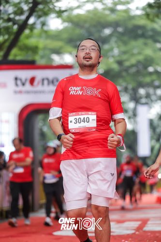 Race photo from ONE RUN 10K 2025