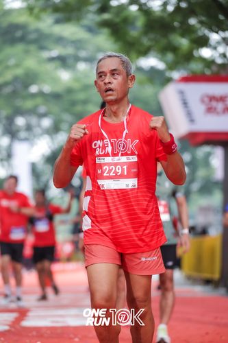 Race photo from ONE RUN 10K 2025