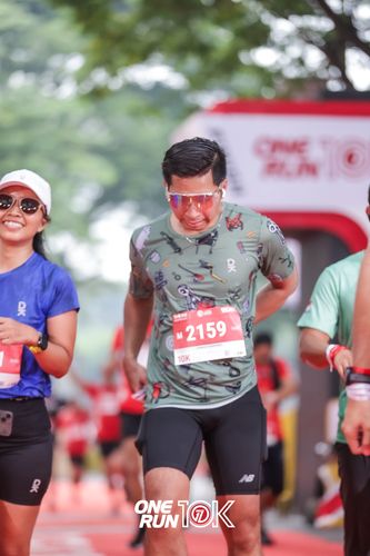 Race photo from ONE RUN 10K 2025