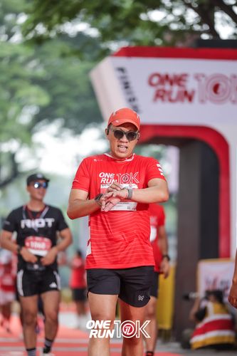 Race photo from ONE RUN 10K 2025