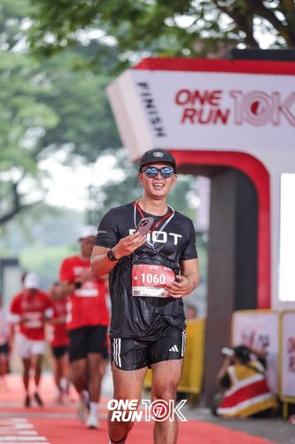 Race photo from ONE RUN 10K 2025