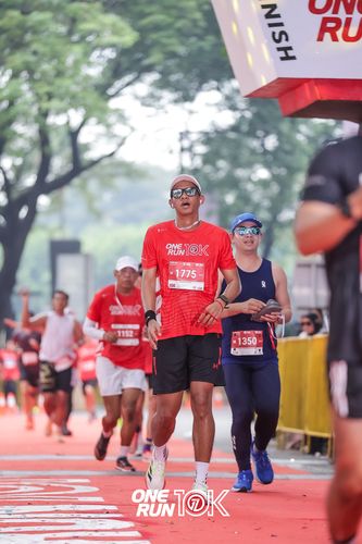 Race photo from ONE RUN 10K 2025
