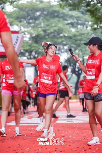 Race photo from ONE RUN 10K 2025