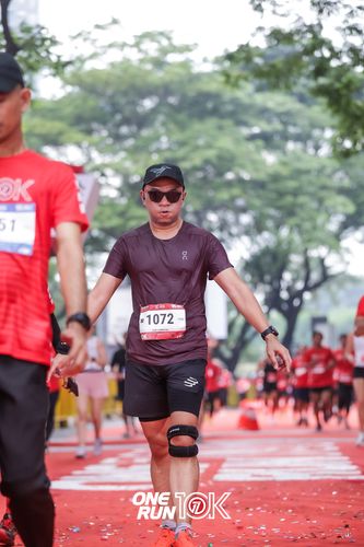 Race photo from ONE RUN 10K 2025