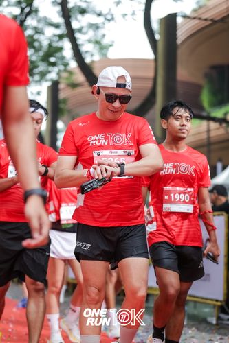 Race photo from ONE RUN 10K 2025
