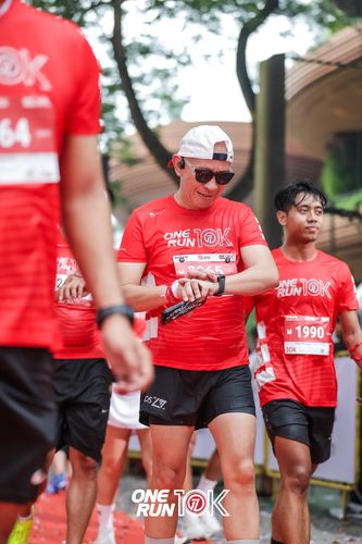 Race photo from ONE RUN 10K 2025
