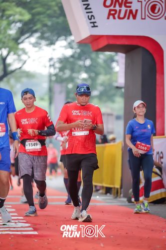 Race photo from ONE RUN 10K 2025
