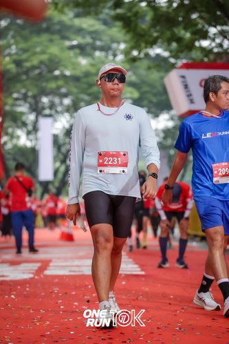 Race photo from ONE RUN 10K 2025