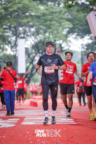 Race photo from ONE RUN 10K 2025