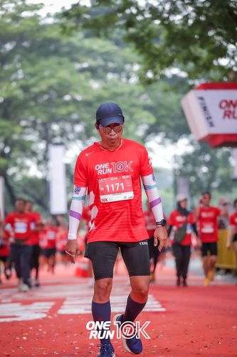 Race photo from ONE RUN 10K 2025