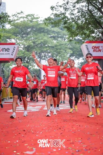 Race photo from ONE RUN 10K 2025