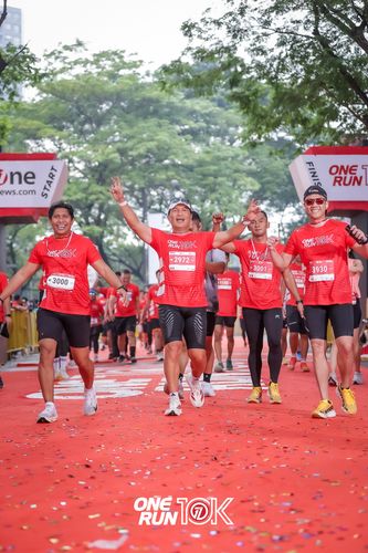 Race photo from ONE RUN 10K 2025