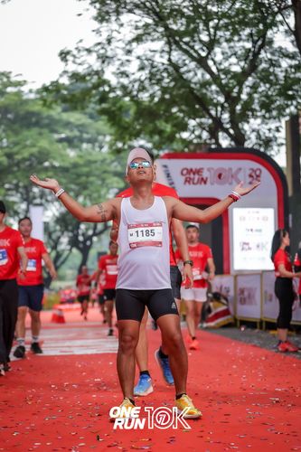 Race photo from ONE RUN 10K 2025