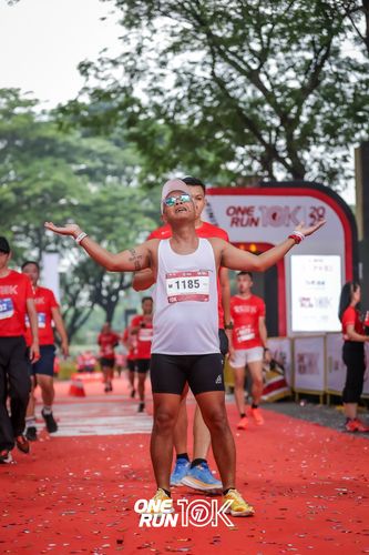 Race photo from ONE RUN 10K 2025
