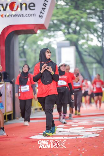 Race photo from ONE RUN 10K 2025