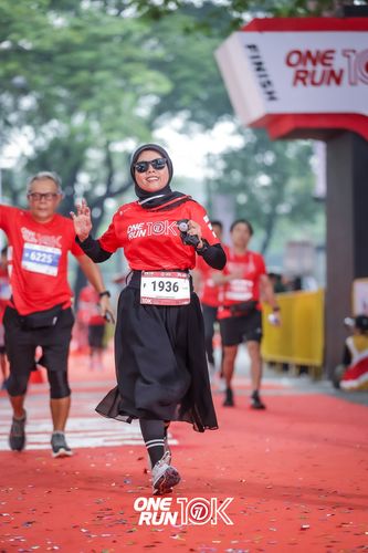 Race photo from ONE RUN 10K 2025