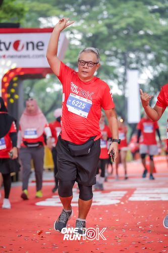Race photo from ONE RUN 10K 2025