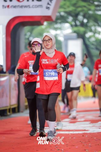Race photo from ONE RUN 10K 2025