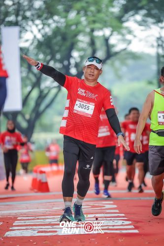Race photo from ONE RUN 10K 2025