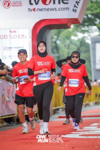 Race photo from ONE RUN 10K 2025