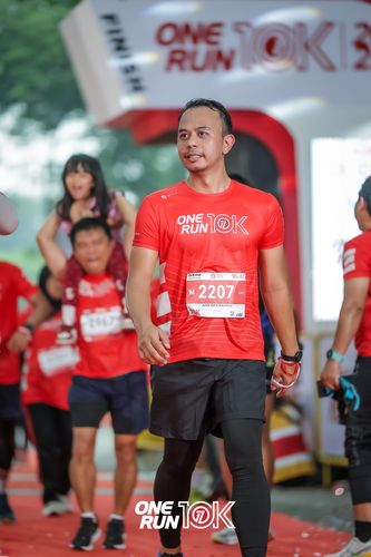 Race photo from ONE RUN 10K 2025