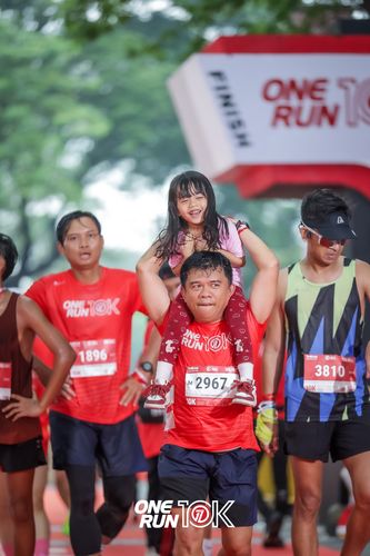 Race photo from ONE RUN 10K 2025