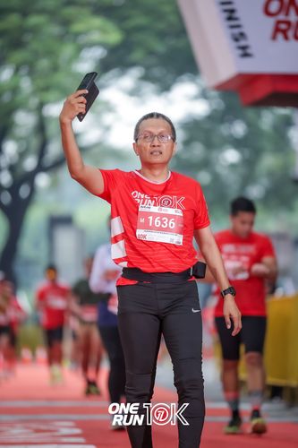Race photo from ONE RUN 10K 2025