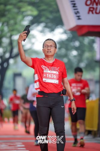 Race photo from ONE RUN 10K 2025