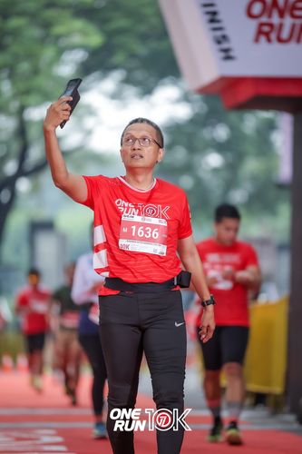 Race photo from ONE RUN 10K 2025