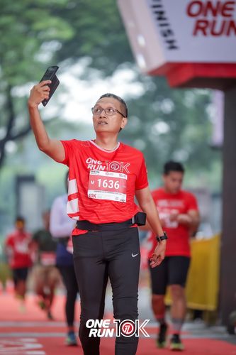 Race photo from ONE RUN 10K 2025