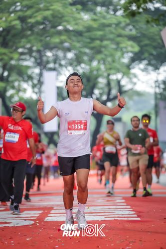 Race photo from ONE RUN 10K 2025