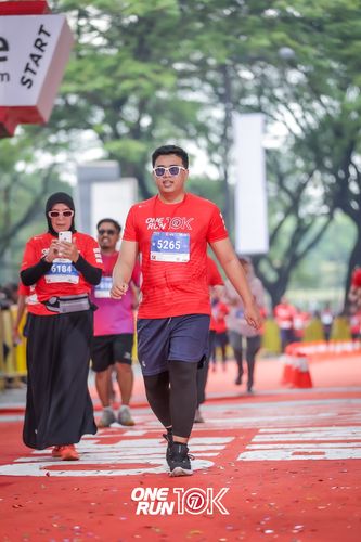Race photo from ONE RUN 10K 2025