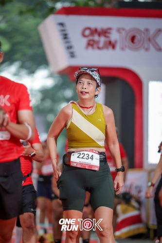 Race photo from ONE RUN 10K 2025