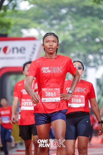 Race photo from ONE RUN 10K 2025