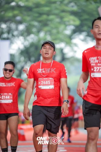 Race photo from ONE RUN 10K 2025