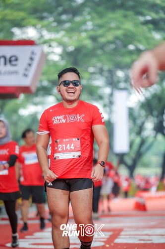 Race photo from ONE RUN 10K 2025