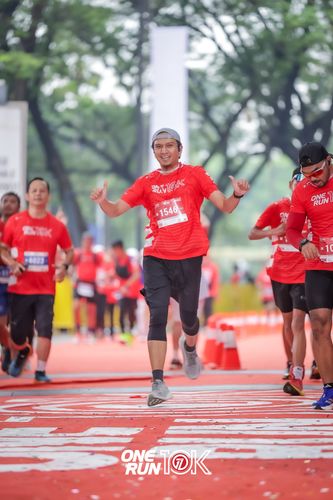 Race photo from ONE RUN 10K 2025