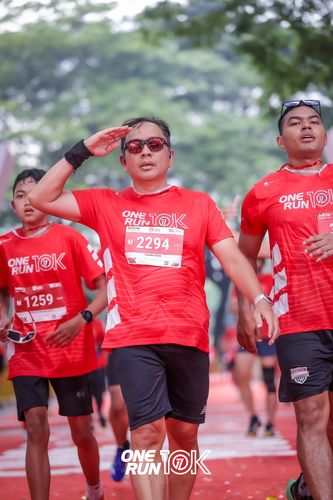 Race photo from ONE RUN 10K 2025