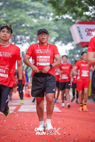 Race photo from ONE RUN 10K 2025