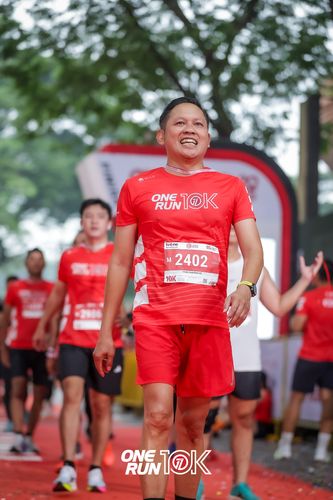 Race photo from ONE RUN 10K 2025