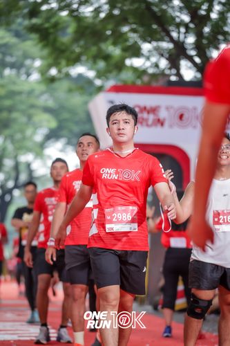 Race photo from ONE RUN 10K 2025
