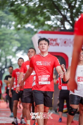 Race photo from ONE RUN 10K 2025