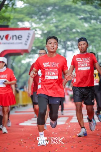 Race photo from ONE RUN 10K 2025