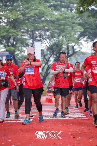 Race photo from ONE RUN 10K 2025