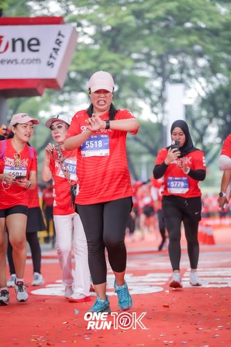 Race photo from ONE RUN 10K 2025