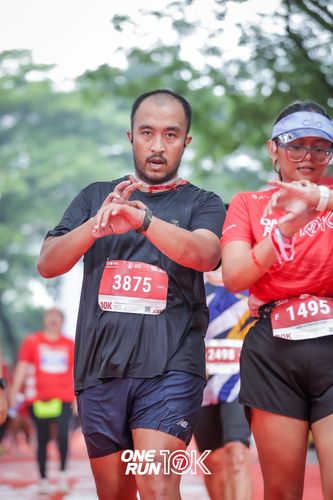 Race photo from ONE RUN 10K 2025